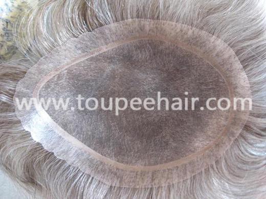 Gray Hair Toupee TH143
